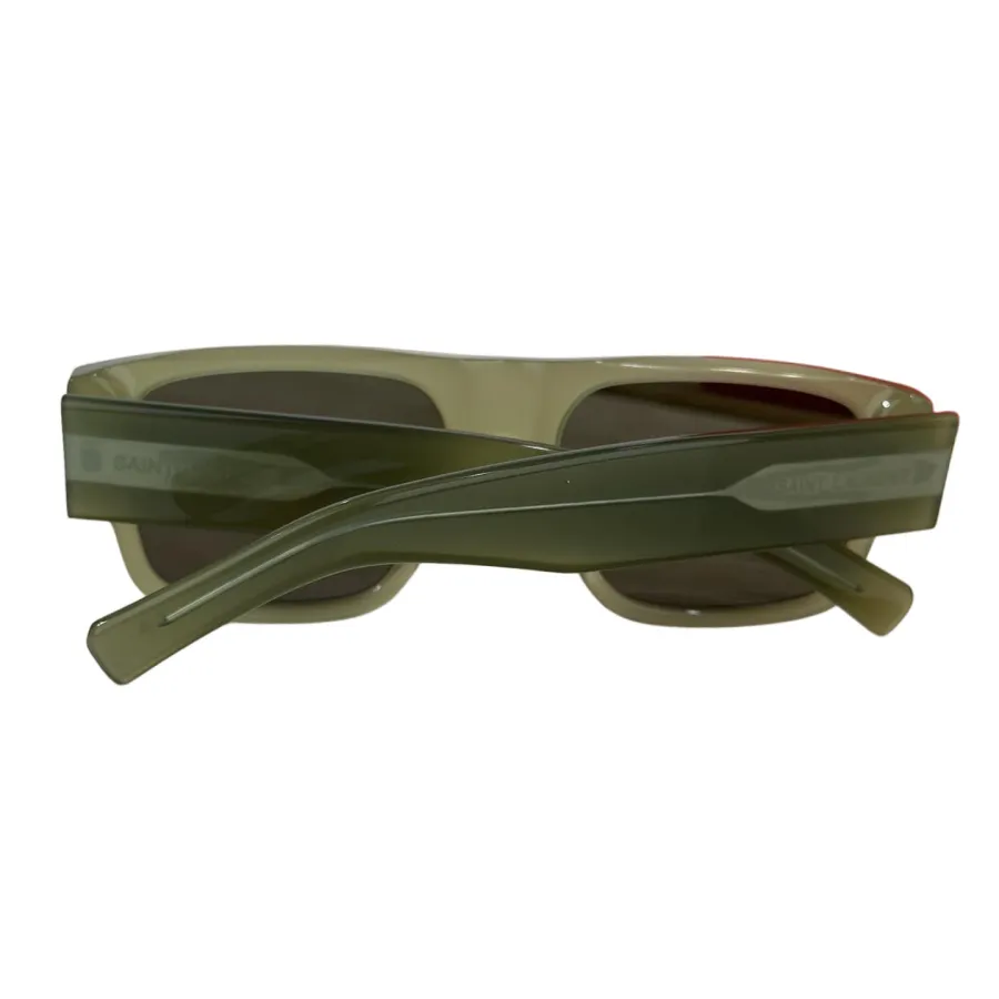 Saint Laurent square frame glasses olive/black/white/leopard/tan color Size 55口19 -145