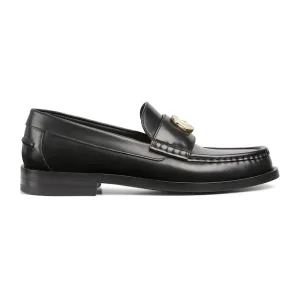 Gucci black double G  loafers