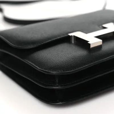 Hermès Constance 18 Black Epsom Leather Gold Hardware