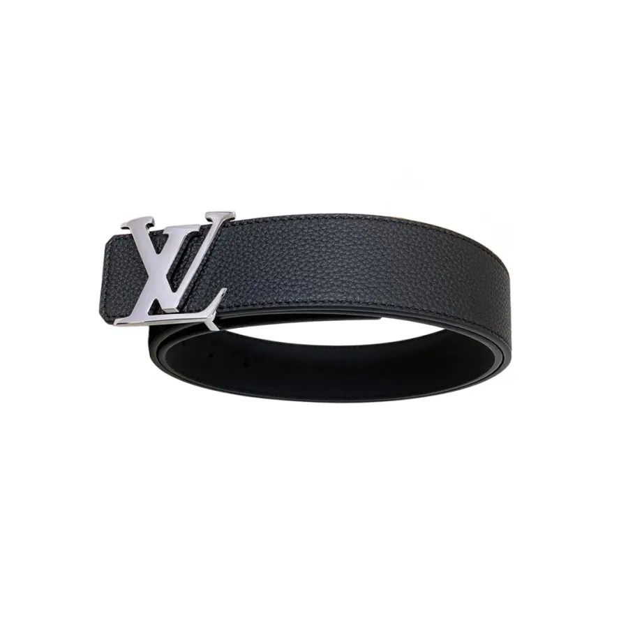 Louis Vuitton Men's Initiales Reversible Belt In Black./Brown/Orange/Blue/Beige Calfskin With Gold/Silver Hardware 40mm
