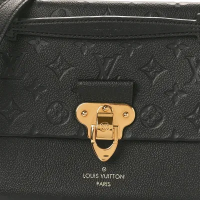 Louis Vuitton Vavin PM Black Empreinte Leather Brass Hardware
