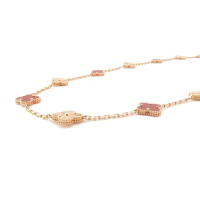 Van Cleef & Arpels Vintage Alhambra Long Necklace 20 motifs