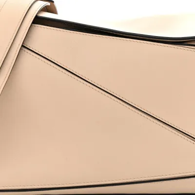 Loewe Puzzle Bag Medium Ash Calfskin Leather