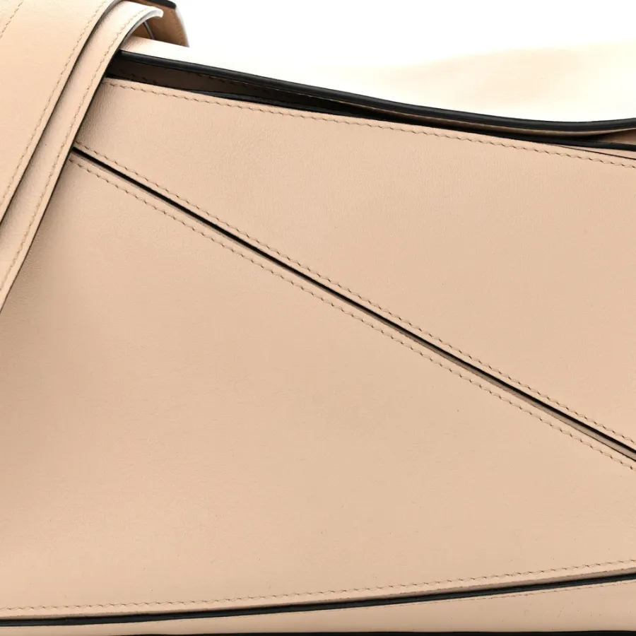 Loewe Puzzle Bag Medium Ash Calfskin Leather