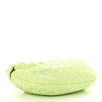 Bottega Veneta Mini Intrecciato Jodie Fennel Nappa Leather