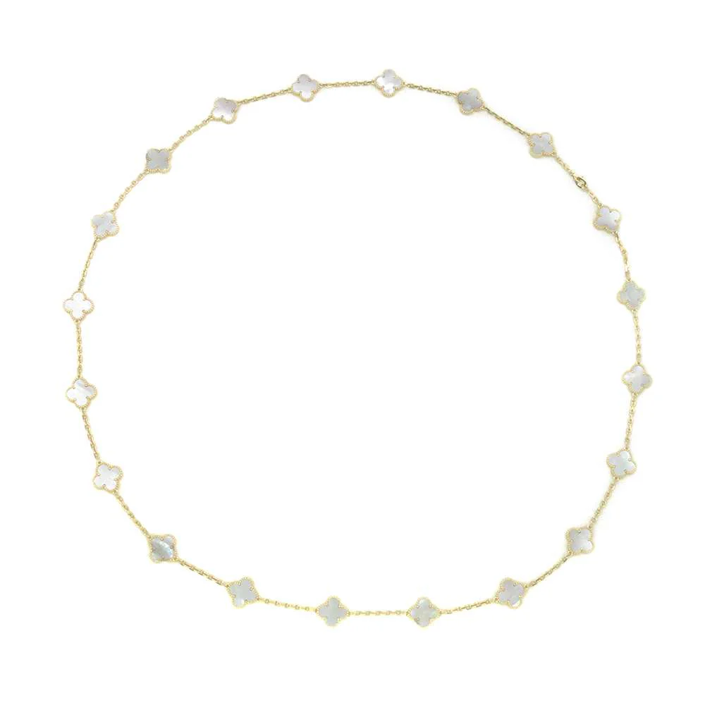 Van Cleef & Arpels Vintage Alhambra colar longo 20 motivos