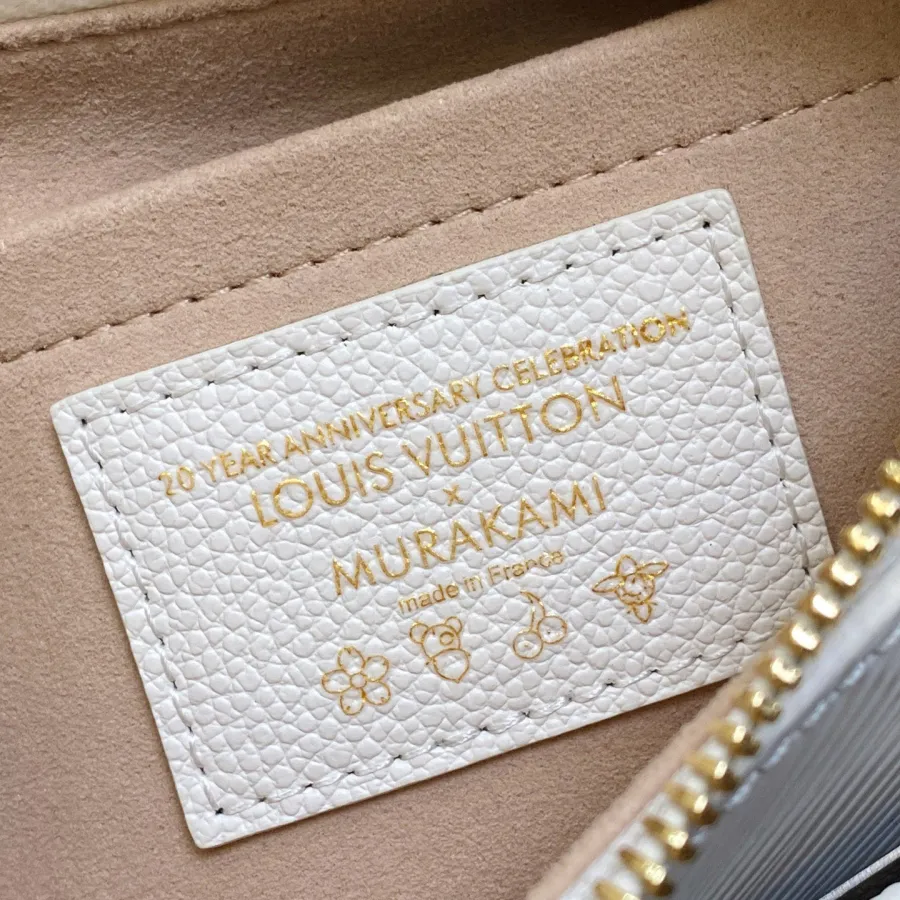 Louis Vuitton x Murakami Takashi Marellini Epi White/Black Multicolor Gold Hardware