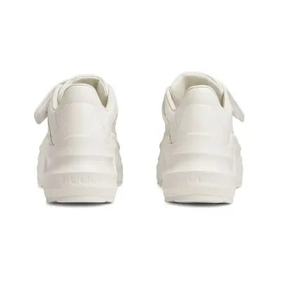 Gucci Ladies' wedge sports shoes white Sneakers