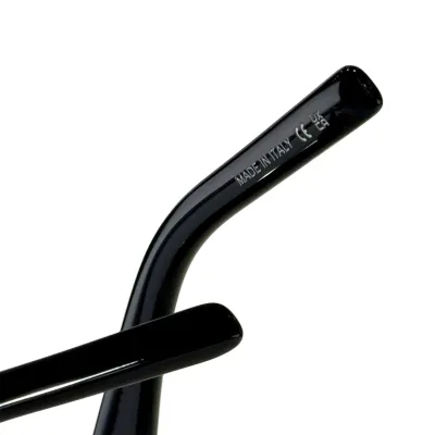 Saint Laurent square frame glasses black/black tawny/leopard black/tawny color Size 57口18-145