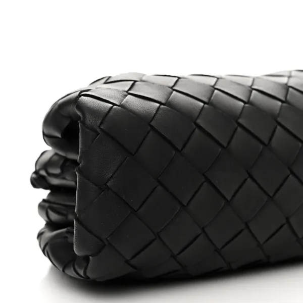 Bottega Veneta Mini Intrecciato Pouch Black Nappa Leather - Image 4