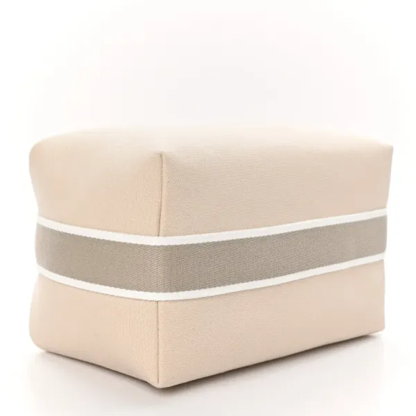 Hermès Bride-à-Brac Pouch Small Natural Canvas - Image 6