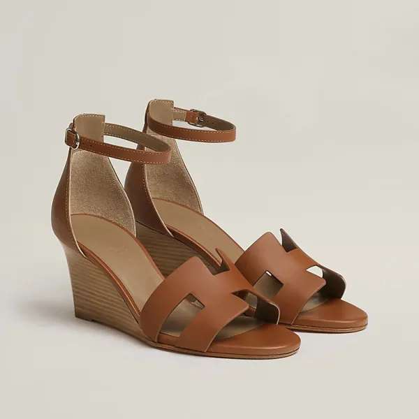 HERMES Legend Brown Sandal - Image 2