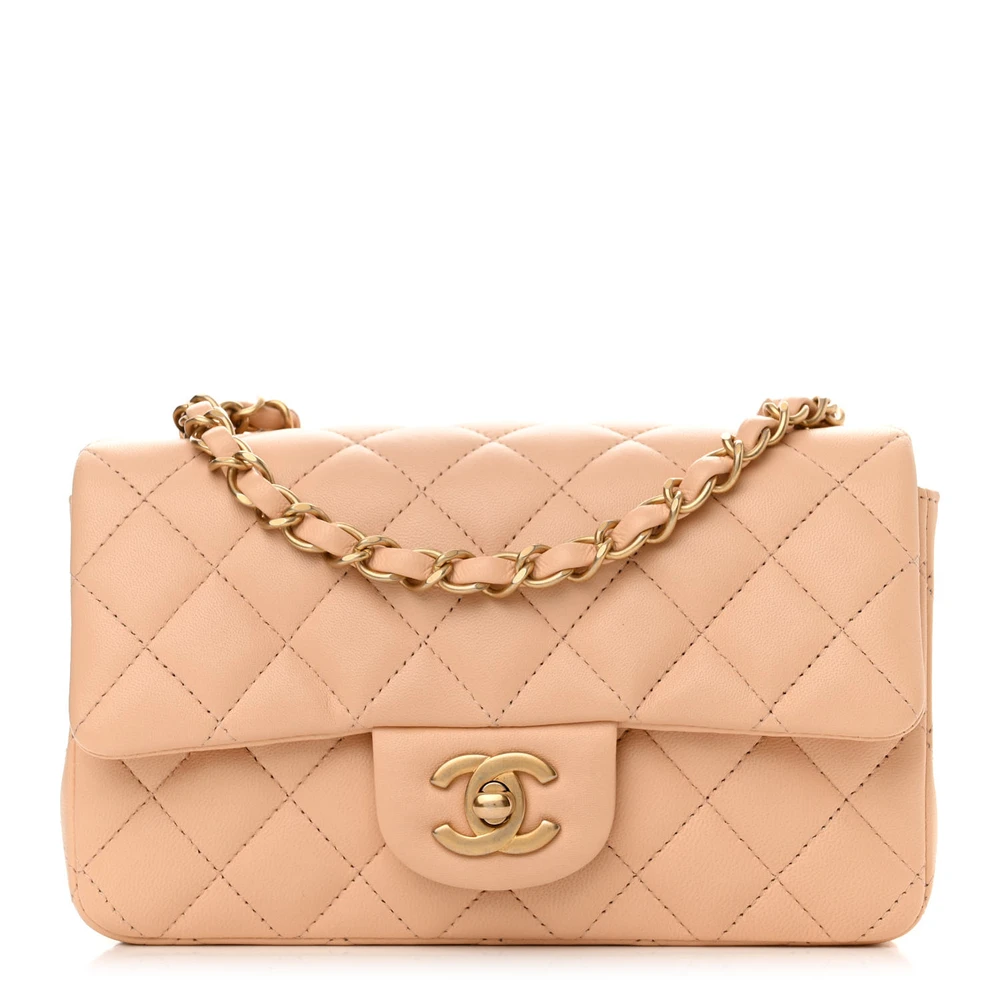 Chanel Flap Mini Retangular – Bolsa de Mão de Alta Qualidade