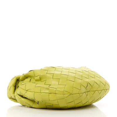 Bottega Veneta Mini Intrecciato Jodie Kiwi Nappa Leather