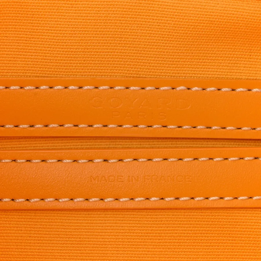 Goyard Sac Cap Vert PM Vert Yellow Goyardine Canvas Silver Hardware