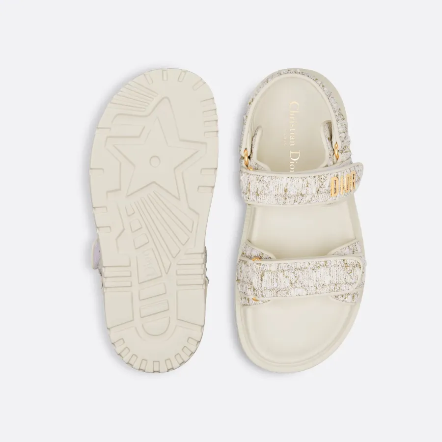 Dior white sandals