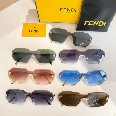 Fendi glasses blue/green/brown/purple black/purple silver/black gold/rust color Size 56口18-145