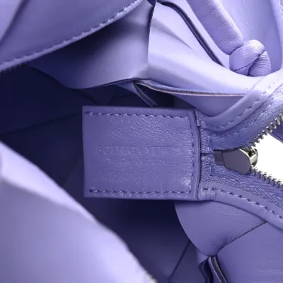 Bottega Veneta Bubble Wrap Mini Pouch Metallic Gold Fabric