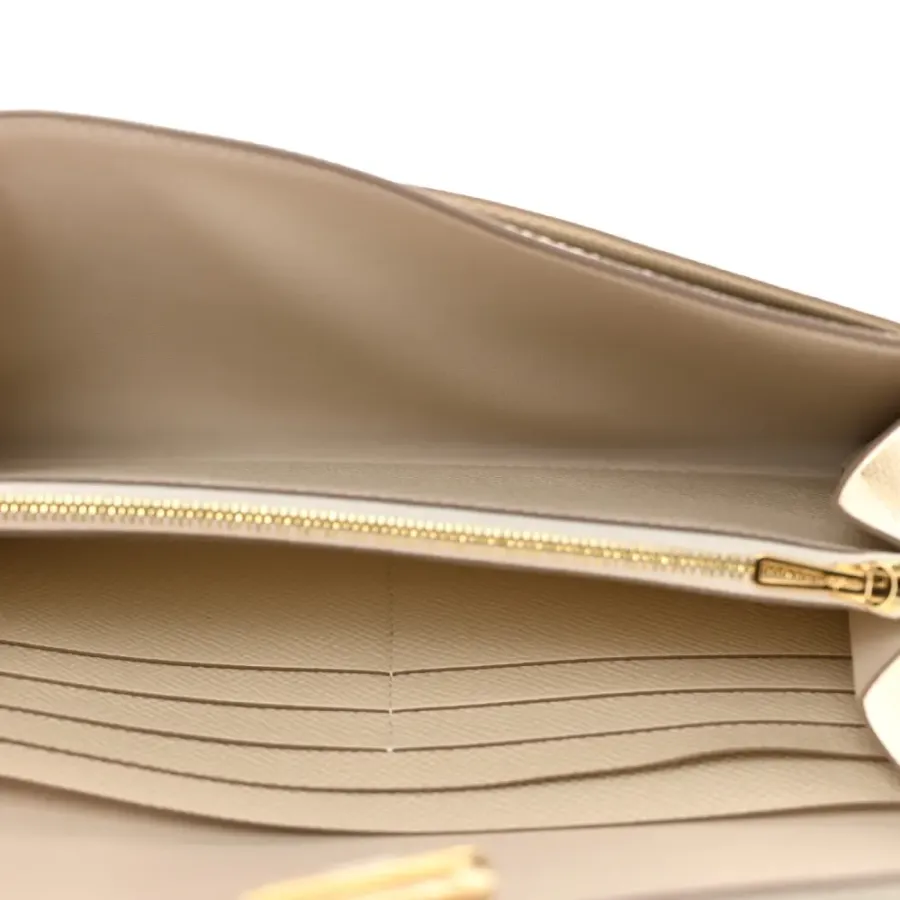 Hermès Constance Wallet To Go Béton Evercolor Leather Gold Hardware