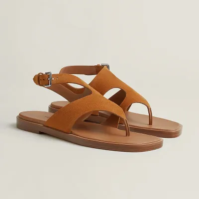 HERMES Karen Brown Sandal