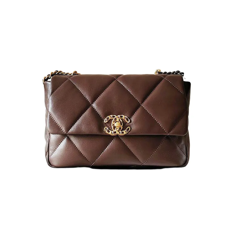Chanel 19 Bag Green / Wine Red / Black / White Gold / White Silver / Light Orange / Chocolate Brown 30CM Crossbody Bags