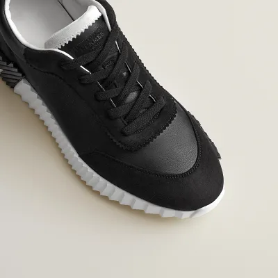 HERMES black Sneakers Bouncing Sports Shoes