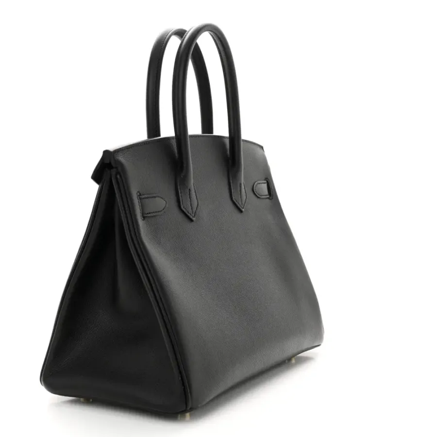 Hermès Birkin 30 Black Epsom Leather Gold Hardware