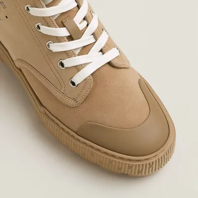 HERMES Itineraire Brown ankle boots