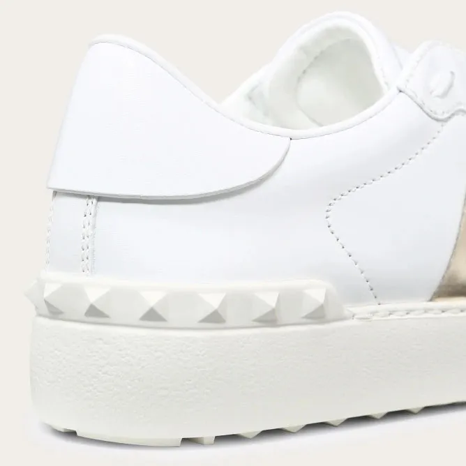 VALENTINO Women's metallic lace sneakers