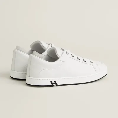 HERMES Kid Sneakers White Sports Shoes