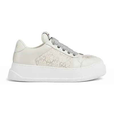 Gucci Screener series women's sports shoes white Sneakers