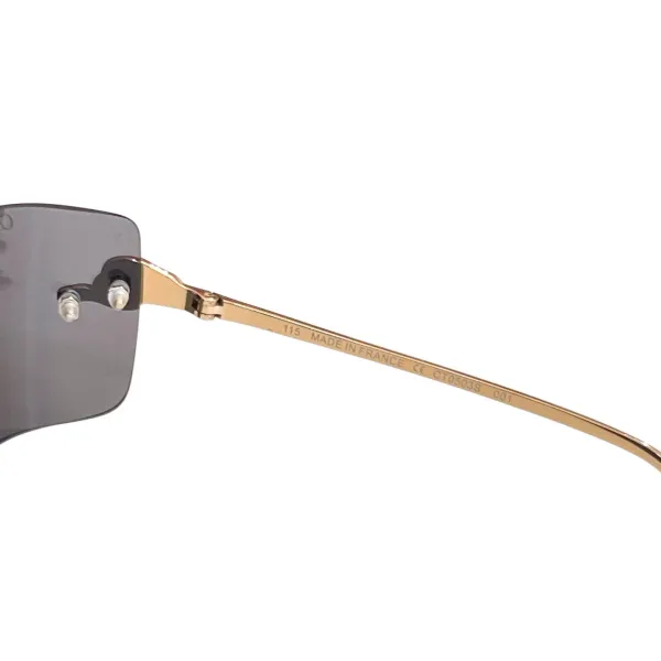 Cartier glasses black gold/apricot/black silver color Size 71口18 115 - Image 5