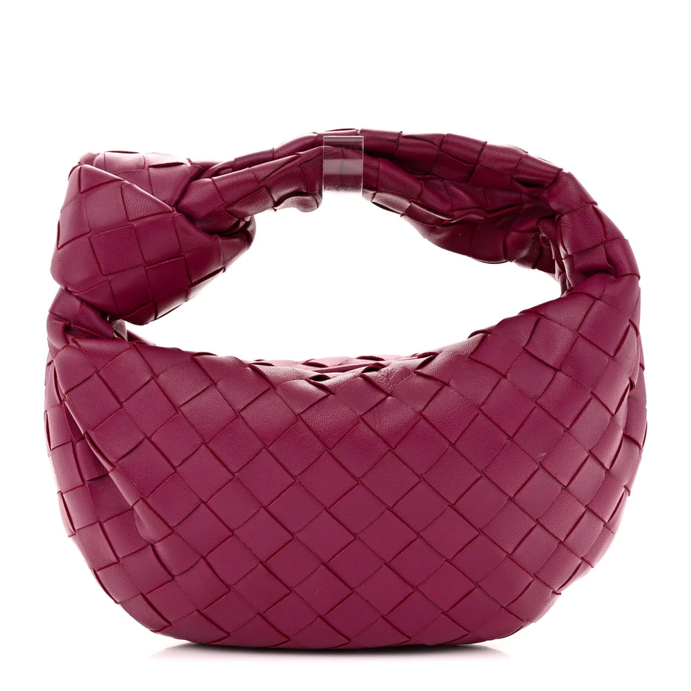 Bottega Veneta Mini Intrecciato Jodie Cinnabar Couro Nappa