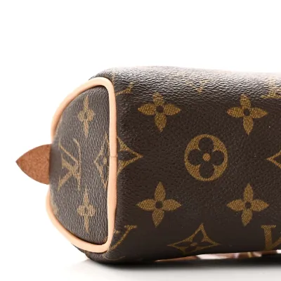 Louis Vuitton Mini Sac HL Speedy Monogram Canvas Brass Hardware