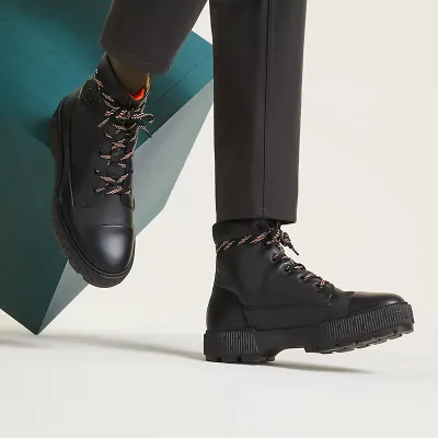 HERMES Fresh Black ankle boots