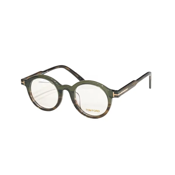 Tom Ford round frame glasses red/grey/black/blue/leopard/tawny/transparent/green leopard color Size 45口22-145 - Image 8