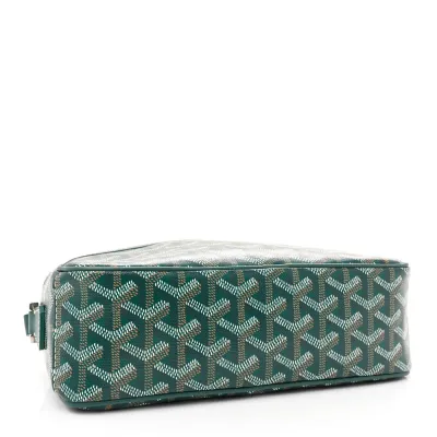 Goyard Sac Cap Vert Bag PM Green Goyardine Canvas
