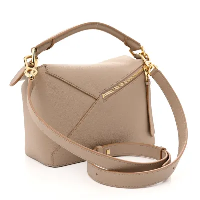 Loewe Puzzle Edge Bag Small Sand Grained Calfskin Leather
