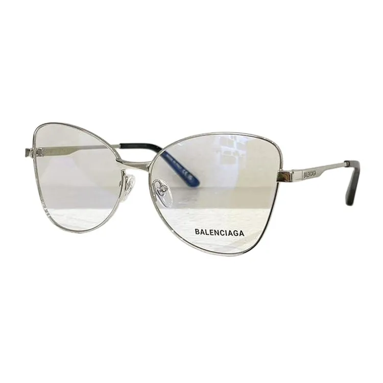 Balenciaga glasses gold/silver/transparent black/black/silver black/brown/tawny/mirrored silver color Size 59口15-145