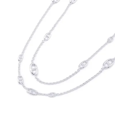 HERMES Farandole Long Necklace
