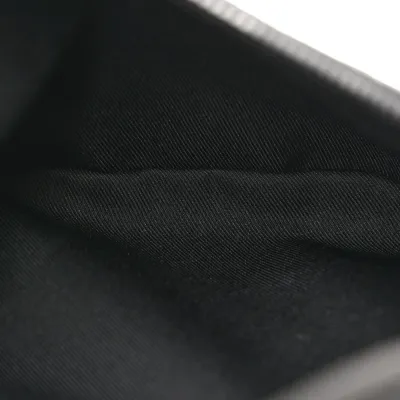 Louis Vuitton Shadow Discovery Bumbag MM Black Monogram Calfskin Leather Black Hardware