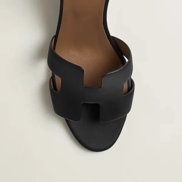 HERMES Legend Black Sandal - Image 3