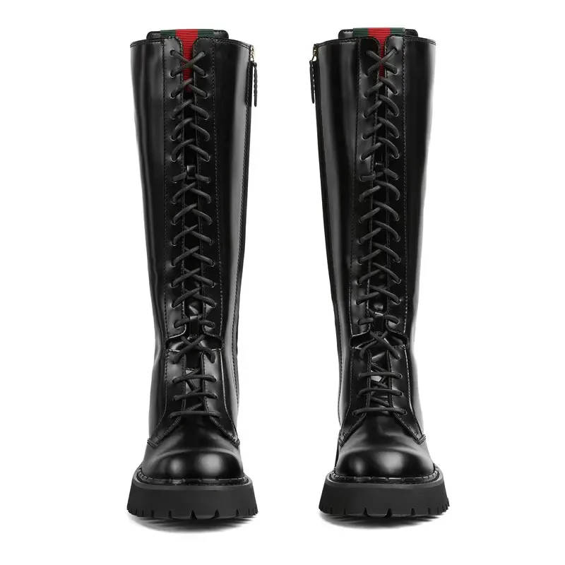 Gucci black long boots
