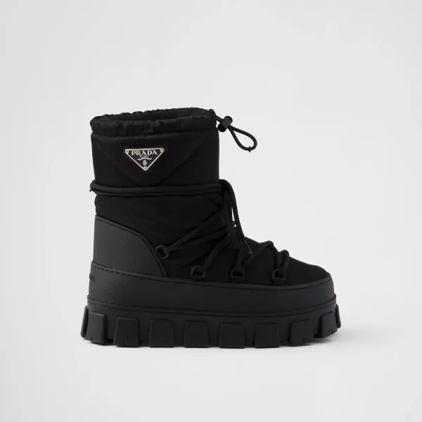 PRADA Re-nylon gabardine ski boots