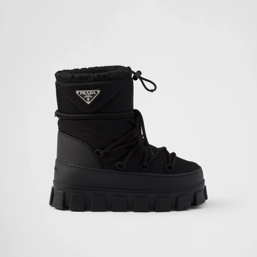 PRADA Re-nylon gabardine ski boots