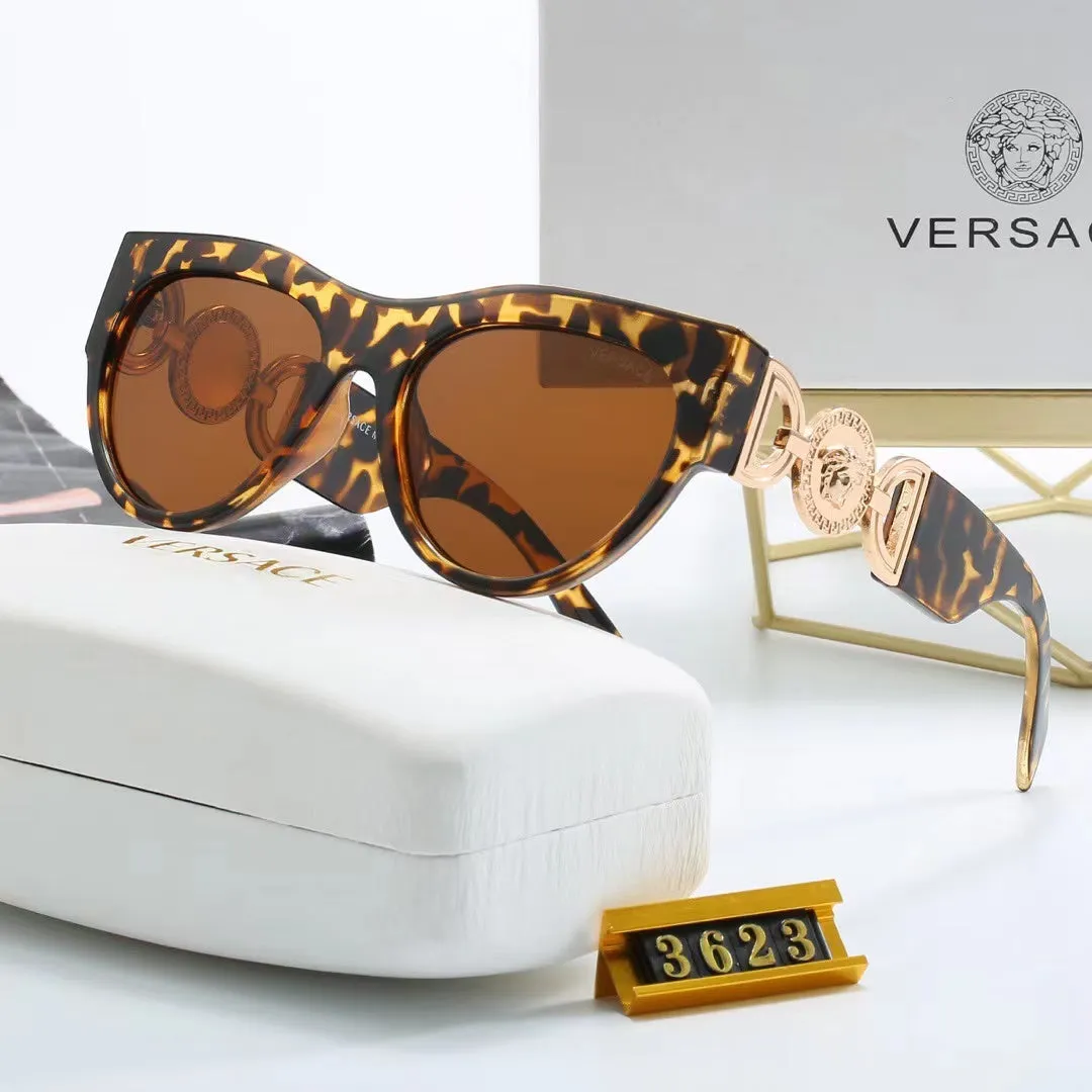 5-color fashionable VE letter sunglasses