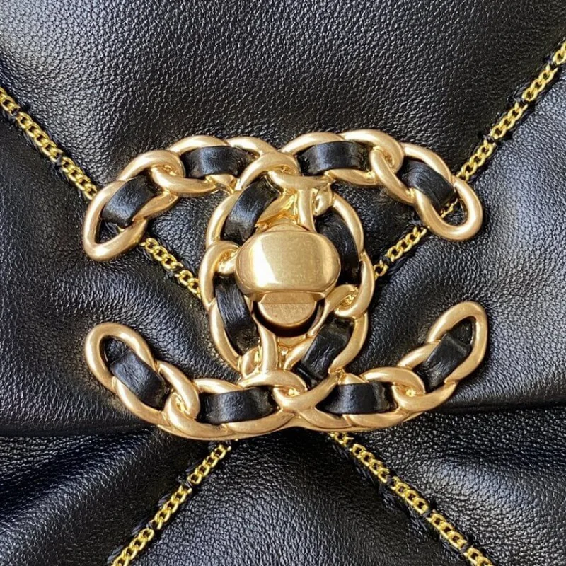 Chanel 19 Flap Bag Black As1160 B03215