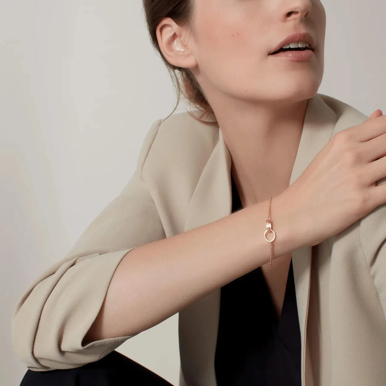 car Love Bracelet Interlocking Circles Bracelet