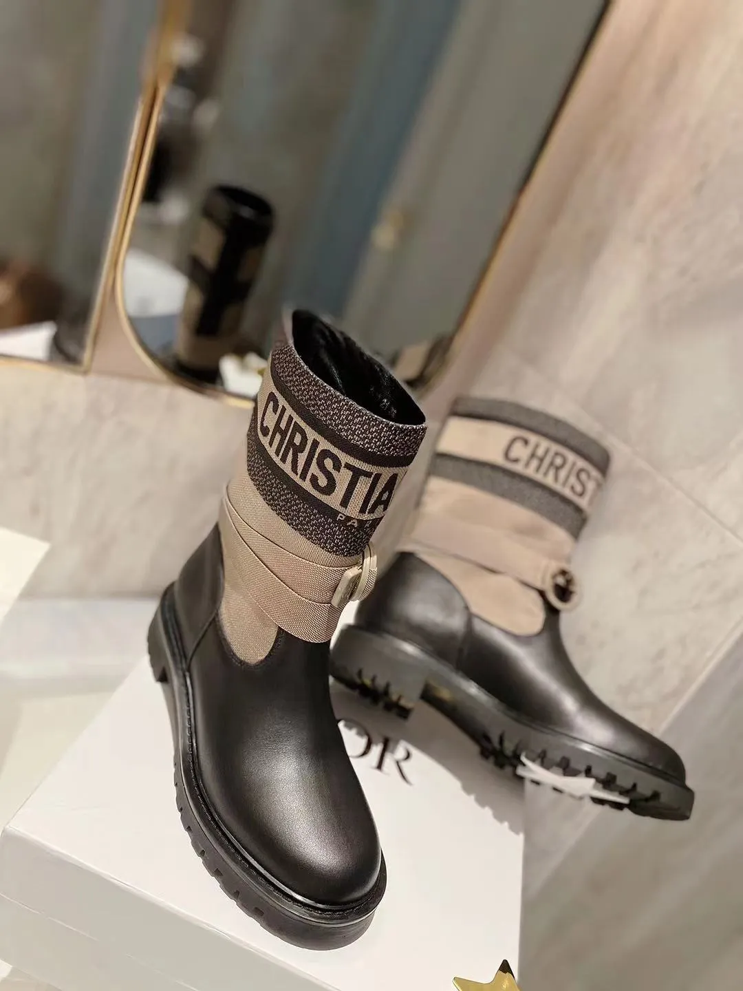 CD women short boots new styles heels 3cm