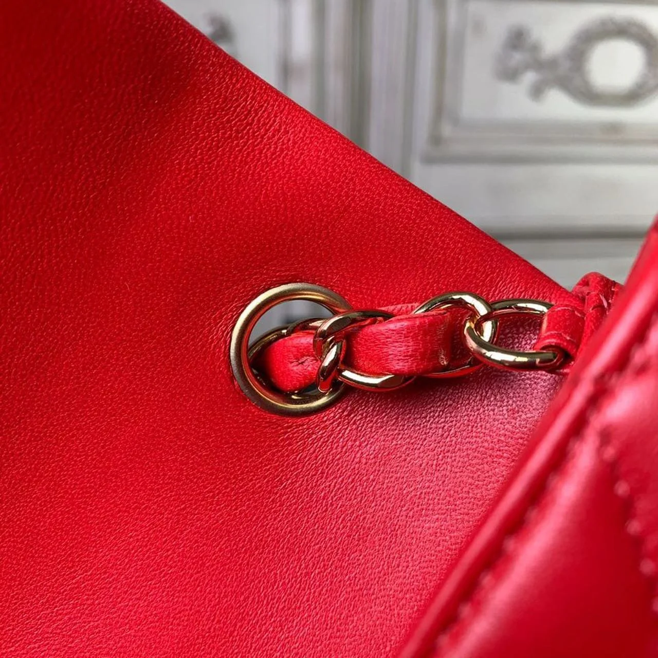 Chanel Mini Flap Bag Red For Women, Women’s Bags, Women’s Bag, Shoulder And Crossbody 7.8in/20cm A69900